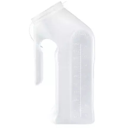 Male Urinary Bottle w/Lid - The New You Recovery Kit