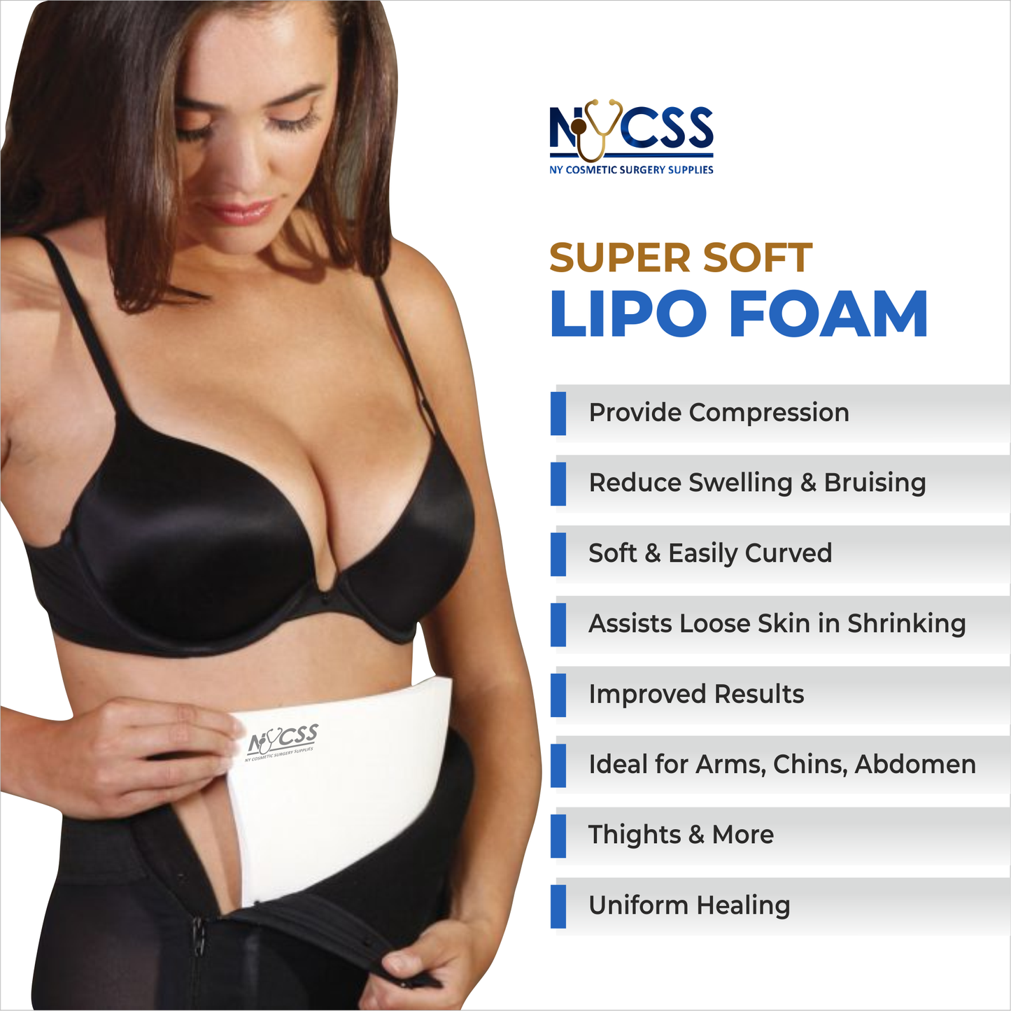 Lipo Foam Sheets (8 x 10.5) (Wholesale) Minimum units (30) Advertise your Company name & Logo