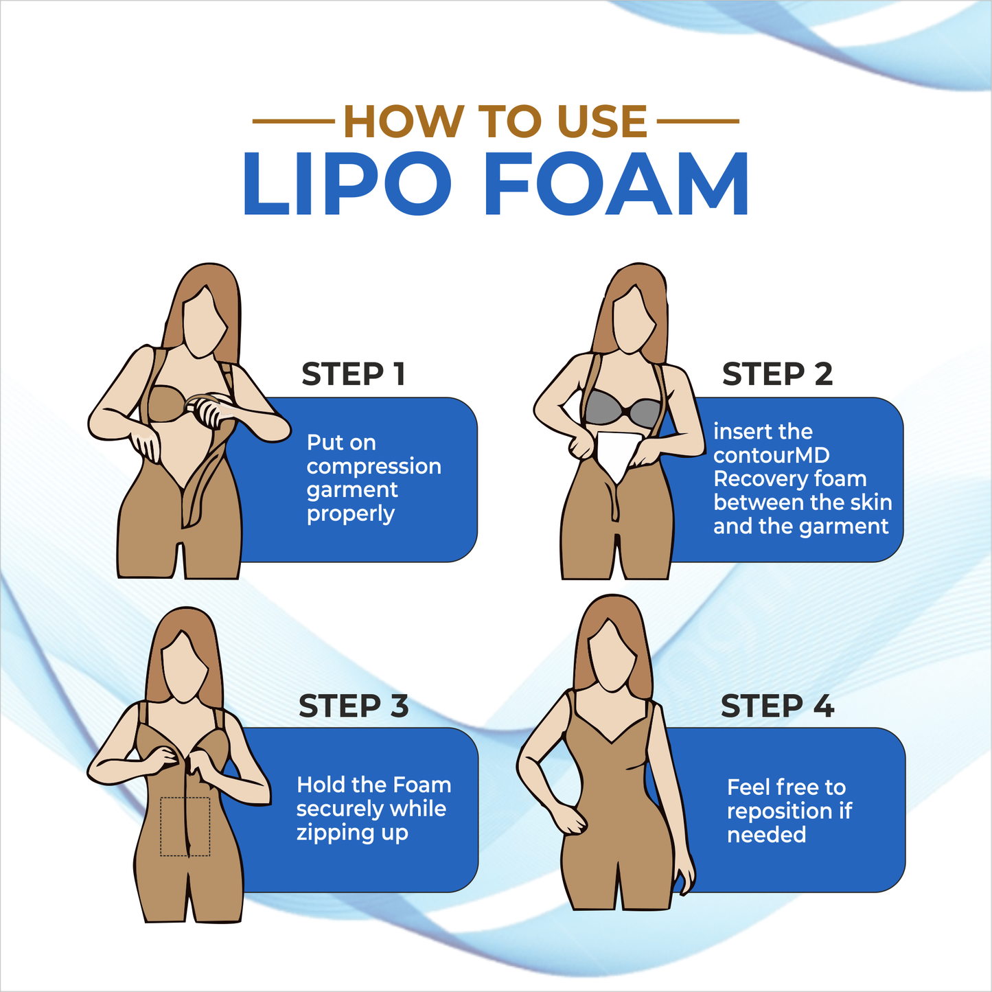 Lipo Foam Sheets (8 x 10.5) (Wholesale) Minimum units (30) Advertise your Company name & Logo