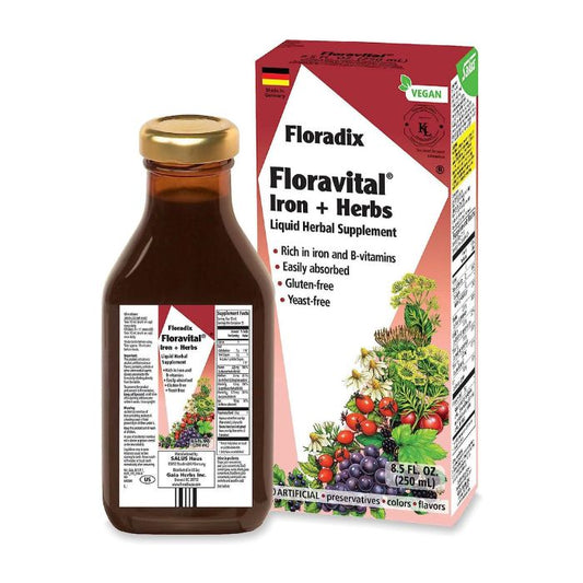 Floradix - Floravital (Iron + Herbs) - Liquird Herbal Supplement