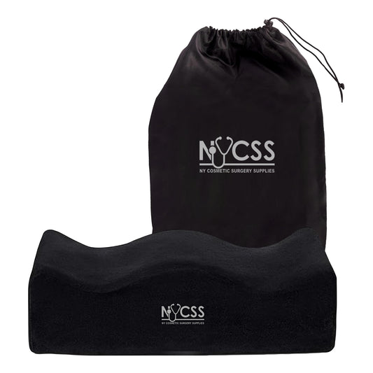 BBL Pillow (Gel Memory Foam or Hard) & Drawstring Bag  (Wholesale) Minimum units (30) - Advertise your Company Name & Logo