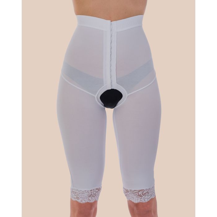 Coolmax Elegance Short Lipo-Panty Waist High - Above the Knees