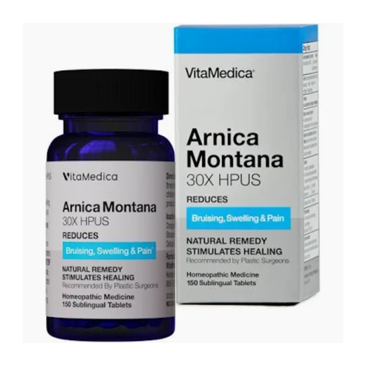 VitaMedica Arnica Pills - 30X Bottle (Montana - 150 Tablets)