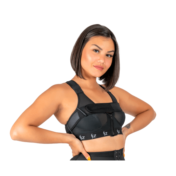 Adjustable Shoulder Straps ZBra with Mammary Strap, compression garments, breast augmentation, breast lift, breast reduction, silicone breast, gummy bear breast implants, breast implants - The New You Recovery Kit