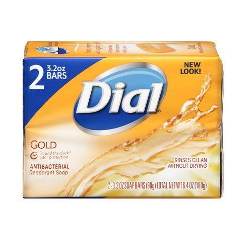 Dial Antibacterial Soap Bar (Gold) - The New You Recovery Kit