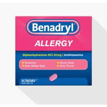 Benadryl Ultratabs Go Packs, Antihistamine Tablets