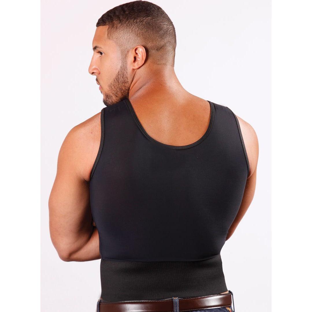 2nd Stage Male Abdominal Cosmetic Surgery Compression Vest with 3