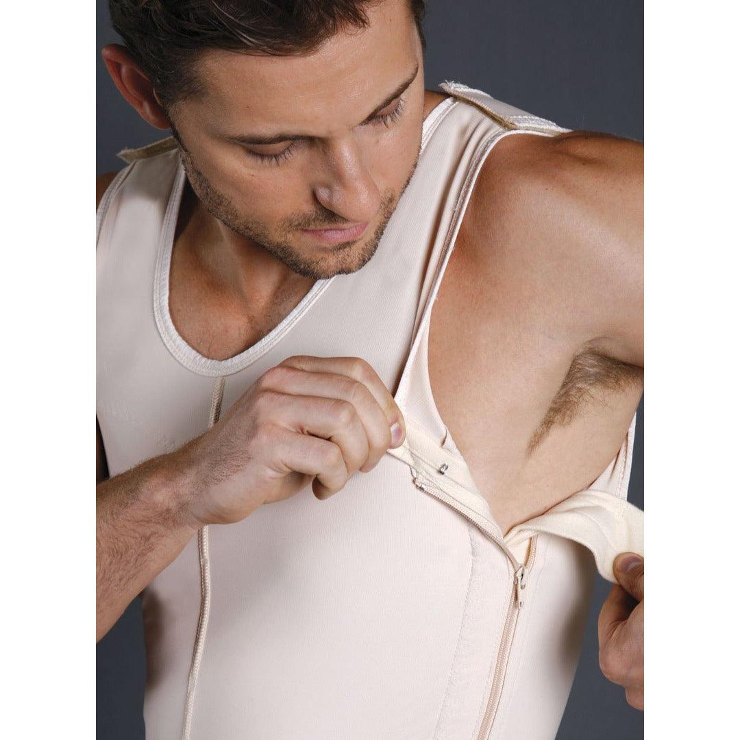 Sculptures - Male Above the Knee Body Shaper - The New You Recovery Kit